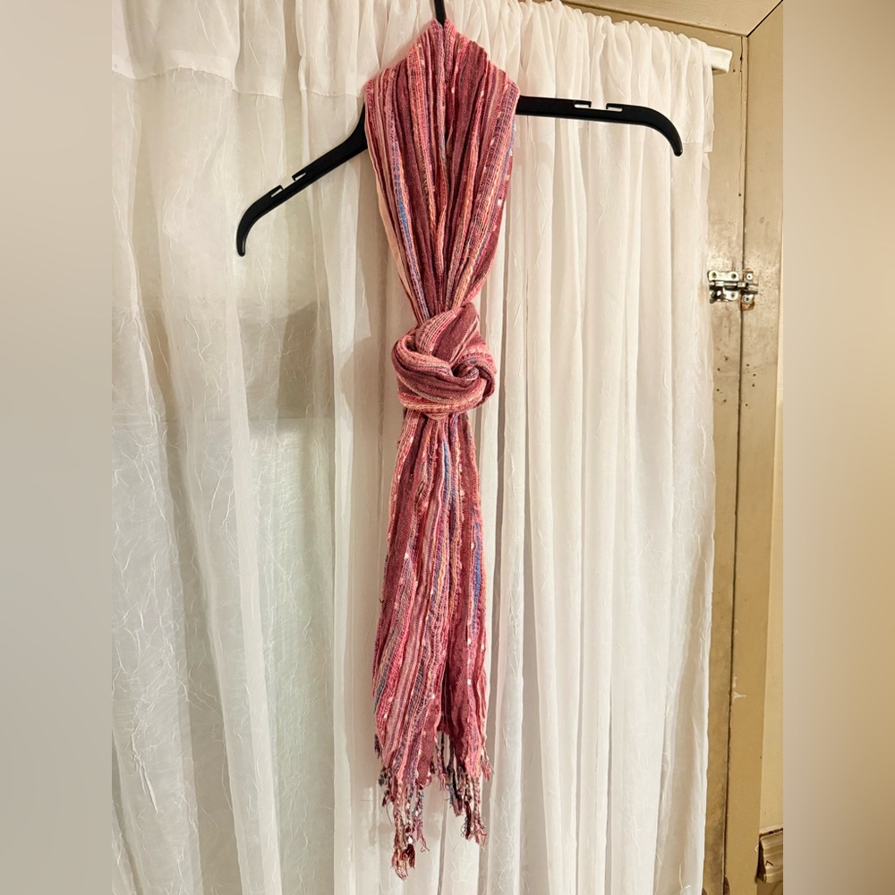 Elegant Pink Scarf